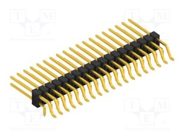 Connector: pin strips; pin header; male; PIN: 38; 2.54mm; SMT,THT