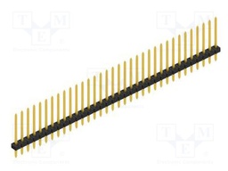 Connector: pin strips; pin header; male; PIN: 34; 2mm; THT; 1x34