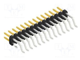 Connector: pin strips; pin header; male; PIN: 28; 2mm; SMT; 2x14