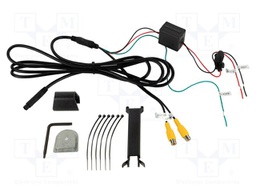 TFT display; 480x272; black; 12VDC; 4.3"; Car brand: universal