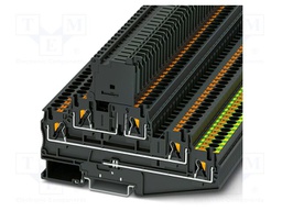 Splice terminal: rail; PA; L: 82.6mm; terminals: 5; W: 6.2mm