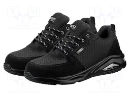 Shoes; Size: 40; black; chamois; slip; Safety cat: O1 SR
