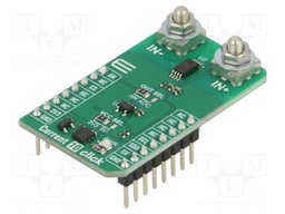 Click board; prototype board; Comp: CT455; ammeter; 3.3VDC,5VDC