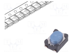 Microswitch TACT; SPST-NO; Pos: 2; 0.05A/16VDC; SMT; none; 4N; 2.5mm
