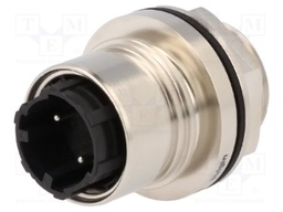 Connector: circular; socket; male; PIN: 2; Buccaneer 6000; 16A; 277V