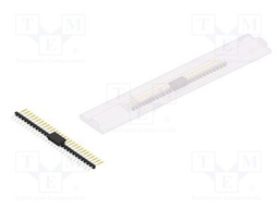Connector: pin strips; pin header; male; PIN: 28; 2mm; SMT; 1x28