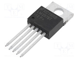 PMIC; DC/DC converter; Uin: 4÷40V; Uout: 12V; TO220-NDH5D; buck