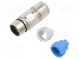 Enclosure: for M23 connectors; for cable; external bayonet