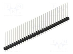 Connector: pin strips; pin header; male; PIN: 32; 2.54mm; THT; 1x32