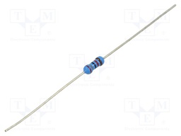 Resistor: metal film; THT; 28kΩ; 250mW; ±1%; Ø2.5x6.8mm; axial