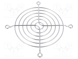 Guard; 92x92mm; Mat: steel; Mounting: screw