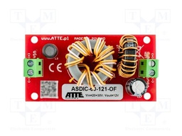 Step-down voltage converter; Connection: screw terminals; 90%