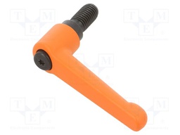 Lever; adjustable; Thread len: 25mm; Lever length: 78mm; GN 300