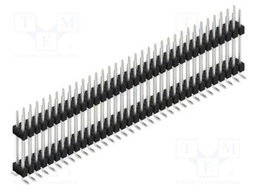 Connector: pin strips; pin header; male; PIN: 68; 2.54mm; SMT; 2x34