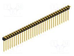 Connector: pin strips; pin header; male; PIN: 32; 2.54mm; THT; 1x32