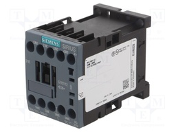 Contactor: 4-pole; NC + NO x3; 24VDC; 10A; DIN,on panel; 3RH20