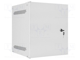 Enclosure: rack cabinet; Standard: 10"; 6U; grey; Z: 310mm; X: 280mm