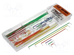 Kit: wires; 22AWG; Features: tinned tips; 140pcs.