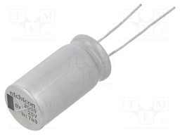 Capacitor: electrolytic; low impedance; 3000uF; 25VDC; ESR: 33mΩ