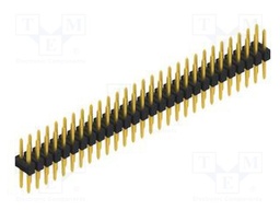 Connector: pin strips; pin header; male; PIN: 56; 2.54mm; THT; 2x28