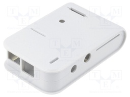 Enclosure: for computer; Raspberry Pi; ABS; grey; X: 65.5mm; Z: 30mm