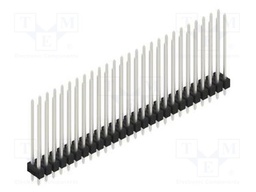 Connector: pin strips; pin header; male; PIN: 52; 2.54mm; THT; 2x26