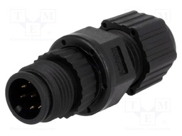 Plug; M12; PIN: 8; male; A code-DeviceNet / CANopen; for cable