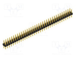 Connector: pin strips; pin header; male; PIN: 70; 2mm; THT; 2x35