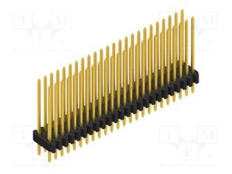 Connector: pin strips; pin header; male; PIN: 48; 1.27mm; THT; 2x24