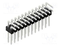 Connector: pin strips; pin header; male; PIN: 24; 2.54mm; THT; 2x12