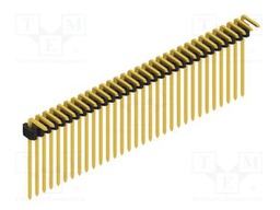 Connector: pin strips; pin header; male; PIN: 31; 1.27mm; THT; 1x31