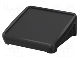 Enclosure: desktop; BoPad; X: 164mm; Y: 160mm; Z: 68.4mm; ABS; black