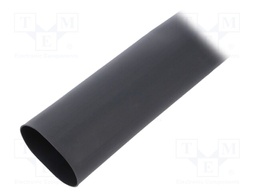 Heat shrink sleeve; glued; 3: 1; 40mm; L: 1.2m; black; polyolefine
