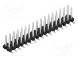 Connector: pin strips; pin header; male; PIN: 34; 2.54mm; SMT; 2x17