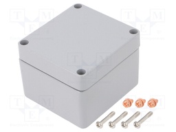 Enclosure: multipurpose; X: 75mm; Y: 80mm; Z: 57mm; S-8100; aluminium