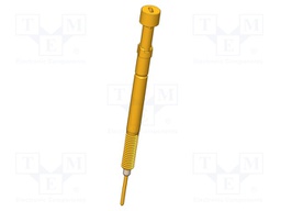 Test needle; Maksimum spring compression: 4.5mm; 3A; Ø: 4mm; 4.5N