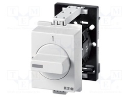 Switch: cam switch; Stabl.pos: 3; 10A; HAND-0-AUTO; Poles: 1; 3kW