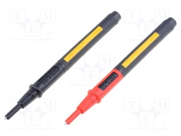Test probe; 10A; 1kV; red and black; Socket size: 4mm