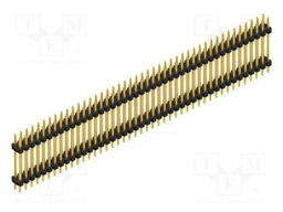 Connector: pin strips; pin header; male; PIN: 88; 2mm; THT; 2x44