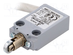 Limit switch; transversal metal roller Ø12mm; NO + NC; 5A; IP67