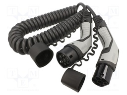 Cable: eMobility; 480V; 16.63kW; Type 2,both sides; IP44; 4m; 20A