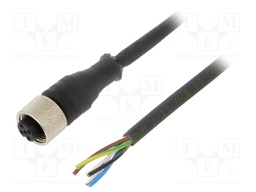 4A; 24VAC; IP67; Accessories for sensors: Connection lead; PIN: 5