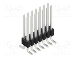 Connector: pin strips; pin header; male; PIN: 14; 1.27mm; SMT; 2x7