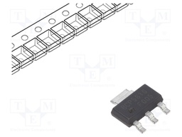 Transistor: NPN; bipolar; 80V; 1A; 1.6W; SOT223