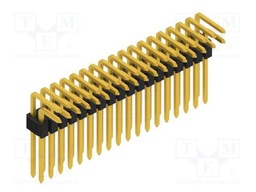Connector: pin strips; pin header; male; PIN: 36; 1.27mm; THT; 2x18