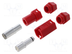 Connector: DC supply; plug; QS; male + female; PIN: 1; for cable