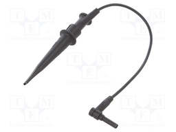 Clip-on probe; black; Insulation: silicone; 1kVDC; max.4.3mm