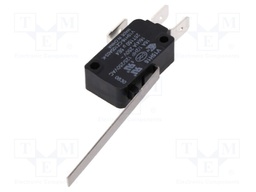 Microswitch SNAP ACTION; with lever; SPDT; 16A/250VAC; ON-(ON)
