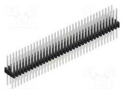 Connector: pin strips; pin header; male; PIN: 72; 1.27mm; THT; 2x36