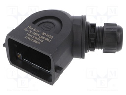 Enclosure: for rectangular connectors; Han Eco B; size 6B; M25